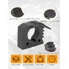 Northyun Roll Cage Quick Release Rubber Clamp Kit for 1-1/7-1-3/7"
