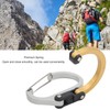Carabiner Clip Outdoor Tactic Clasp Multifunctional Aluminium Alloy M Size
