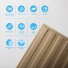 Art3d 6-Pack Slat Design 3D Wall Panels for Interior Wall