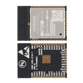 DORHEA 5PCS ESP-WROOM-32D ESP32 Bluetooth and WiFi Low Power Module integrates ESP32-D0WD Generic Wi-Fi+BT+BLE MCU Modules for Voice Encoding Music Streaming and MP3 Decoding