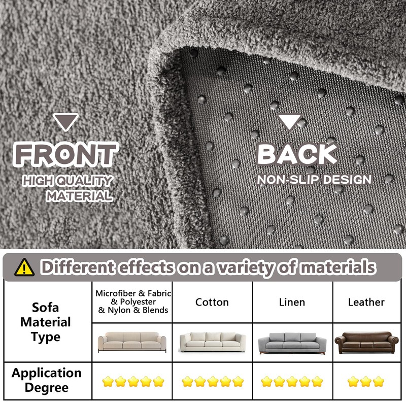 MYSKY HOME Couch Covers, Couch Cover 3 Cushion Sofa, Couch