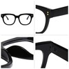 SOJOS Oversized Square Anti Blue Light Blocking Glasses for Women