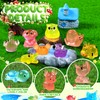 EKisemio 120 Pcs Mini Resin Animals, Glow in The Dark