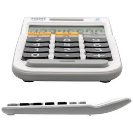 Hodogaya Electronic Sales HDC-Y01 Calculator, 8 Digits, Small, Simple Calculator, White