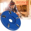 5 Teeth Arc shaped Wood Cutting Disc Woodworking Angle Grinder