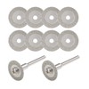 uxcell 10 Pcs 16mm Diamond Cutting Wheels Cut Off Wheel