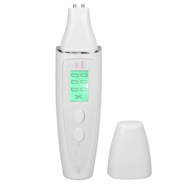 Facial Skin Tester Smart Display Skin Care Portable Skin Detector Pen Home Beauty Salon (White)