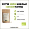 Cupplement - Lion Mane Capsules 60 Pieces - Organic -