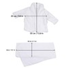 Baby Bathrobe Towel Set White Soft Cotton Photography Props Costume