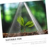 Operitacx 10 pcs Transparent Plant Covers Bell Shaped Protective Cloches