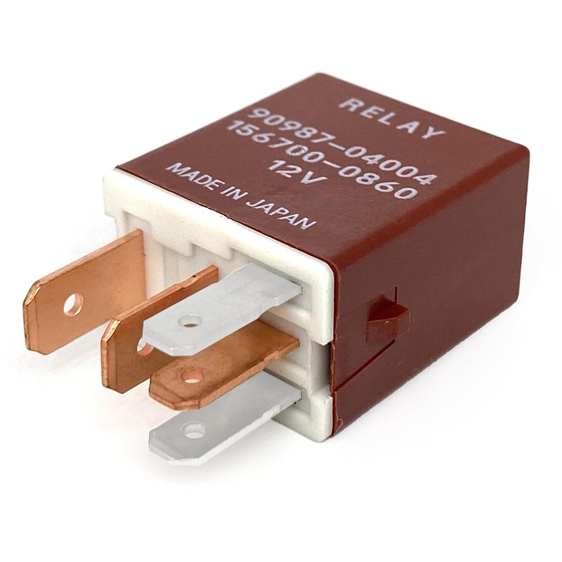 3-Pack 90987-04004 & 156700-0860 Relay - 40A 12VDC 5-Pin SPDT
