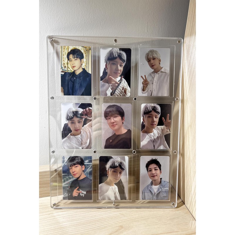 REDICE Screw-Down Display Case UV Cut Compatible with 35-75PT Cards