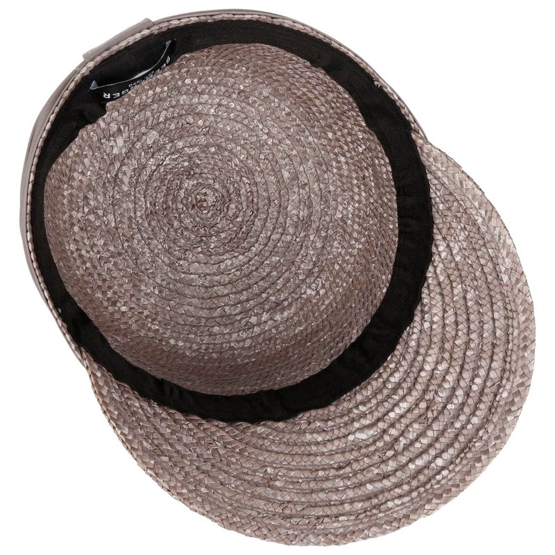 Seeberger Women's Serie Rügen Sunhat, Brown (Taupe 0086), 57 cm