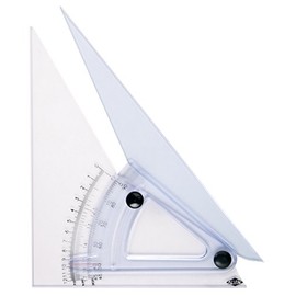 Alvin 12-Inch Computing Trig-Scale Adjustable Triangle (LX712K)