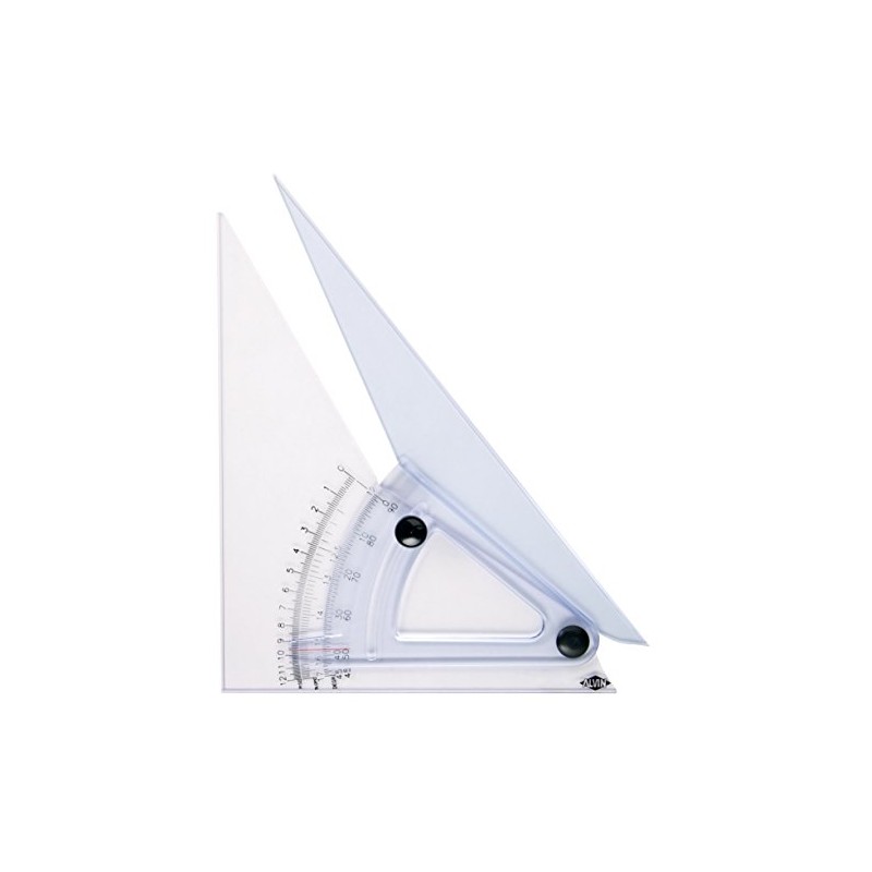 Alvin 12-Inch Computing Trig-Scale Adjustable Triangle (LX712K)