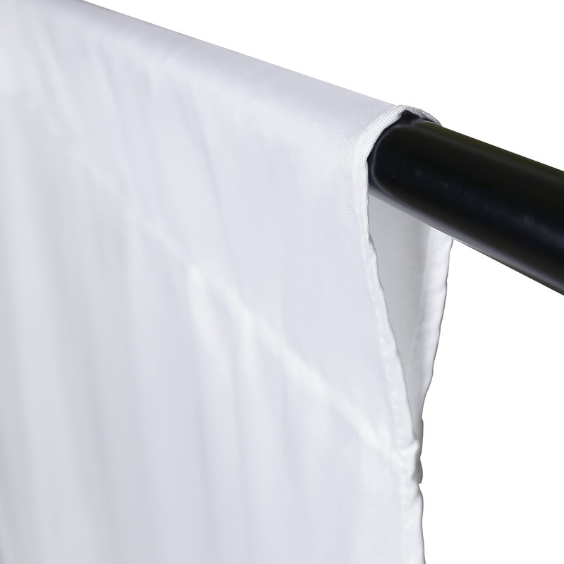 Zdada White Backdrop Screen Background， 5x7ft White Collapsible Background Photography，Washable