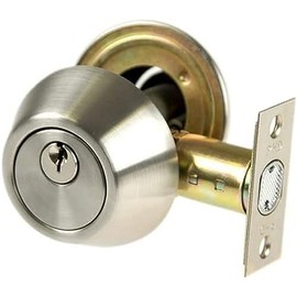 Romak KADB001 Double Cylinder Deadbolt, Stainless Steel