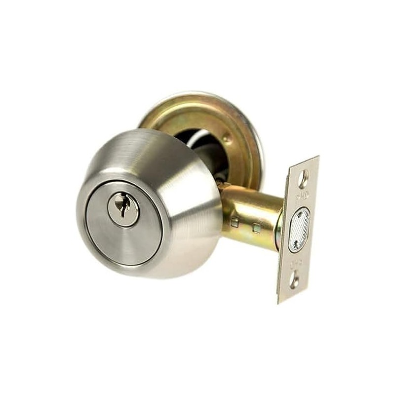 Romak KADB001 Double Cylinder Deadbolt, Stainless Steel