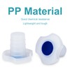 stonylab Plastic Plugs, Pack of 3 Universal Matching Laboratory Plugs