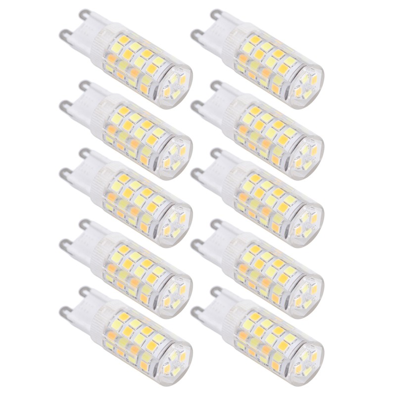 10PCS G9 220V LED Lamp Dimmable Ceramic LED Bulb Replace