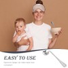 Baluue Stainless Steel Angled Spoon for Elderly Patients, Self-Feeding Utensil