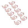 100pcs Santa Paper Clips Slip Resistance Cartoon Cute Lightweight Paperclips