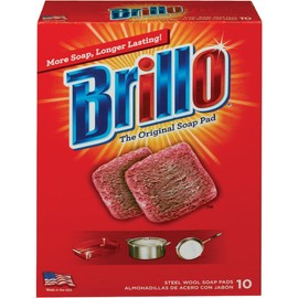 BRILLO STEEL WL PAD 10CT