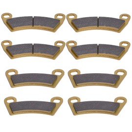Brake Pads for Polaris Ran/ger XP 1000 2018-2023 Gen/eral 1000 EPS 2016-2020 Ran/ger Crew XP 1000 2019-2020, OEM# 7518863 2203318, Ceramics Front and Rear Brake Pad Set
