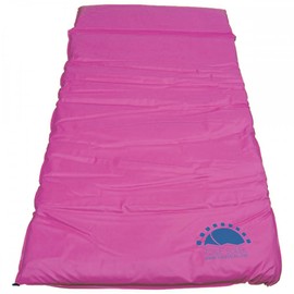 Aqua Select The Unsinkable Molly Brown Swimming Pool Float | Pink/Blue Floating Pool Mattress | 72" x 40" Large Comfortable Mat | Use in or Out of Pool