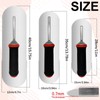 Hubaow 3 Pack Pool Trowels, 0.7mm Thickness Stainless Steel Concrete