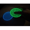 Cyber Circuit Glow Coasters – Neon Gamer Drink Mats (Hacker