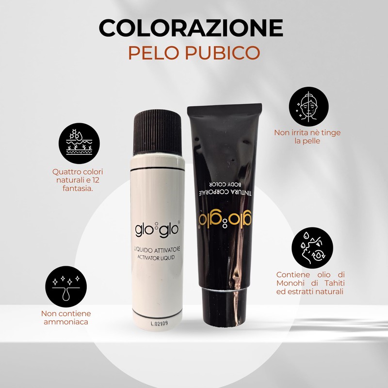 GLO GLO - Body colouring (chestnut)