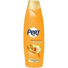 PERT, Shampoo Miel y Aguacate  Ayuda a que tu cabello luzca más suave y brillante, 650 ml