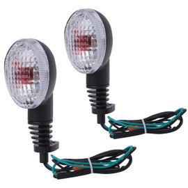 Rubonarie Kawasaki KLX250SF Turn Signal Light Smoke Lens 12V (Clear)