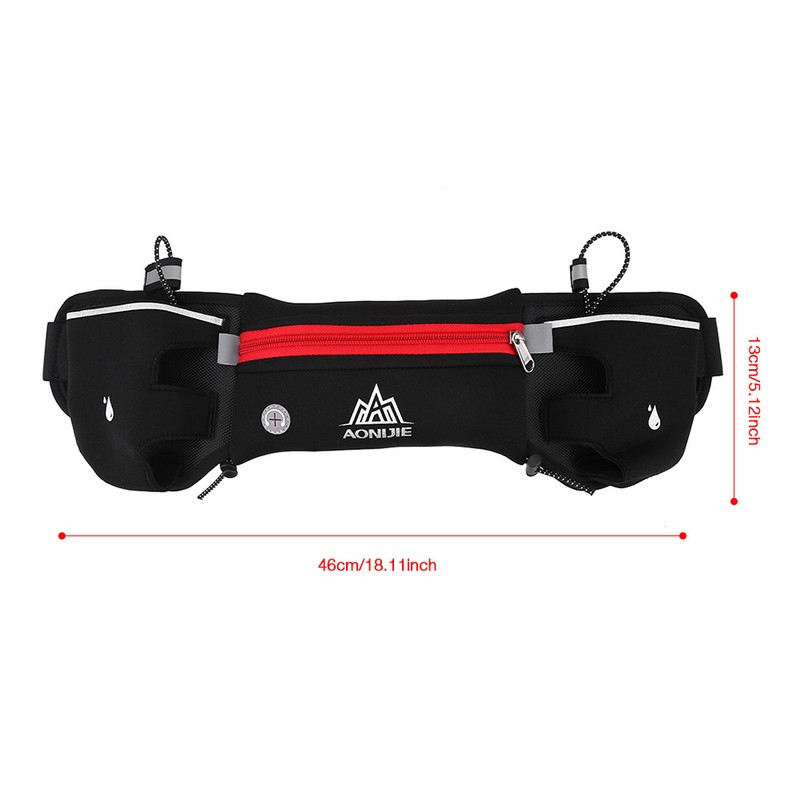 AONIJIE Sports Fashionable Waterproof Neoprene Adjustable Belt Waist Pouch Bag