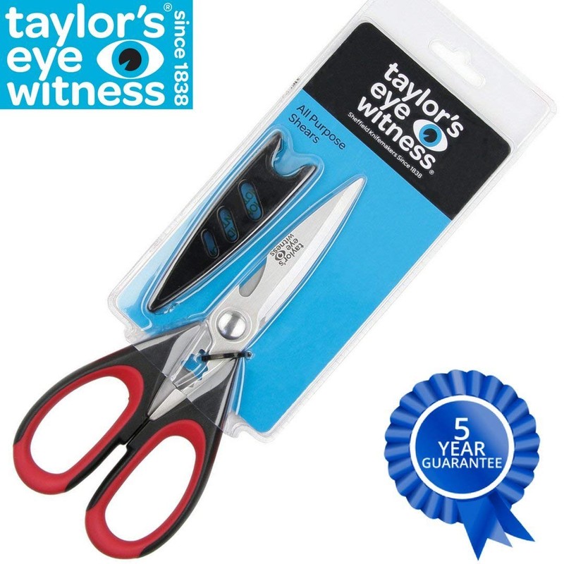 Taylors Eye Witness Heavy Duty Kitchen Scissor Shears - Large,