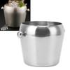 Stainless Steel Ice Bucket Champagne Ice Bucket Wine Chiller Bucket