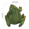 Hztyyier Toad Figurine Realistic Toad Figurine Lawn Garden Courtyard Ornaments