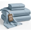 LANE LINEN Queen Bed Sheets - Pemium 450 Thread Count
