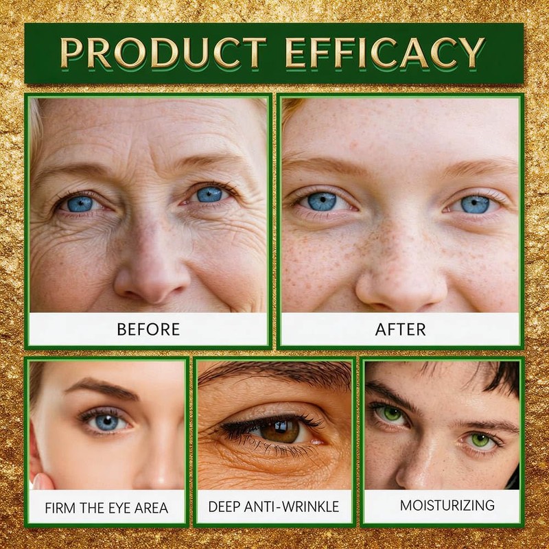 120PCS Avocado Eye Patches, Reduce Fine Lines and Wrinkles, Moisturizing
