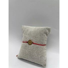 Angel Wholesale Lot of 12 St. Benedict Stainless Steel Red String Adjustable Bracelet