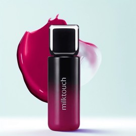 Milk Touch Black Peel Off Lip Tattoo Tint, 02. Black Plum, 1 pc. / 밀크터치 블랙 필 오프 립 타투 틴트, 02.블랙 플럼, 1개