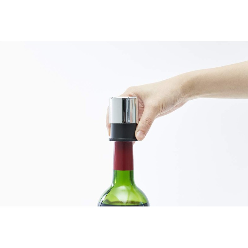 Aozora Wine Stopper, Gold, 4.2 x 6.1 Wine, Keep Fresh