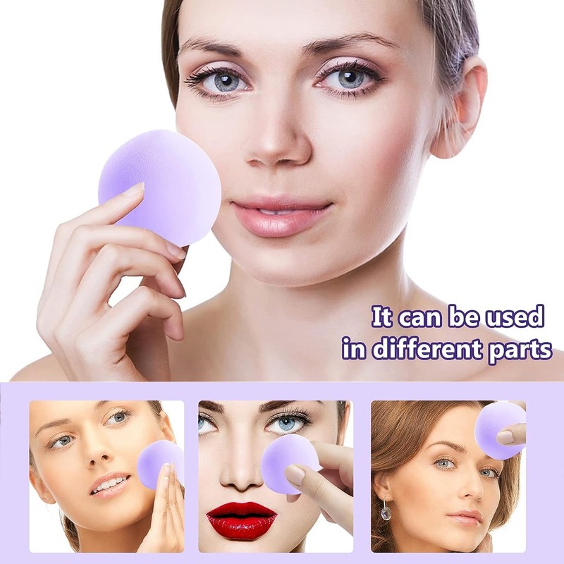 DOKLY Makeup Sponge Set – 4 PCS Beauty Blender Sponge,