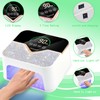 Rechargeable UV LED Nail Lamp, Cordless Nail Dryer for Gel