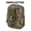 LJK Bolsa Morral Tactica Celular Cinturon Multiuso Camuflaje Mil