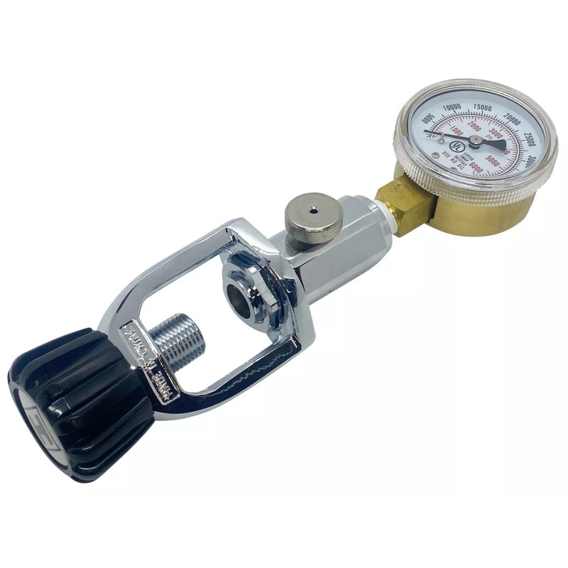 Preece Precision Scuba Tank Pressure Check Gauge, AIR RIFLE, SCBA,