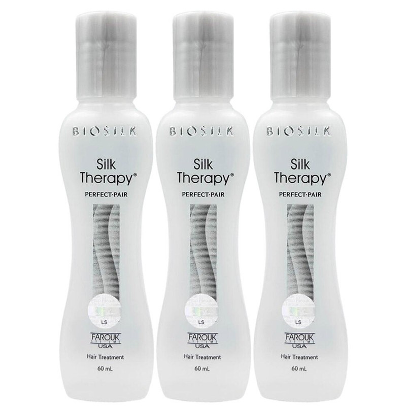 Silk Therapy 실크테라피 퍼펙트 페어 에센스60ml x3개 헤어에센스 손상모발케어 Silk