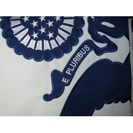 MWS U.S. Coast Guard USCG U.S.C.G - (3 by 5 Foot 3x5 Ft) Strongest Embroidered Double Sided 210D Nylon, Double Sewn Stripes and Brass Grommets, UV Protected, Double Decker U.S. Flag Military