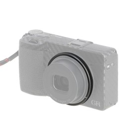 Hersmay Metal Decorate Lens Ring for RICOH GR III GRIII GR3 Camera, Replaces for Ricoh GN-1 Lens Ring Cap (Black)